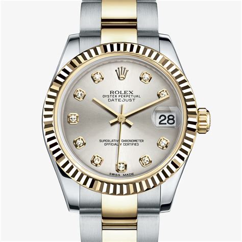 rolex jubilee date just acciaio e oro giallo 31|rolex datejust 31.